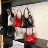 FLYING STARS Brand Women's Handbag Fashionable PU Leather Women's Korean Version Shoulder Bag Large Capacity Underarm Tote Bag