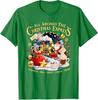 All Aboard The Christmas Express Train Santa Holiday TShirt Y2k Funny Graphic Xmas Costume Novelty Gift Short Sleeve Blouses