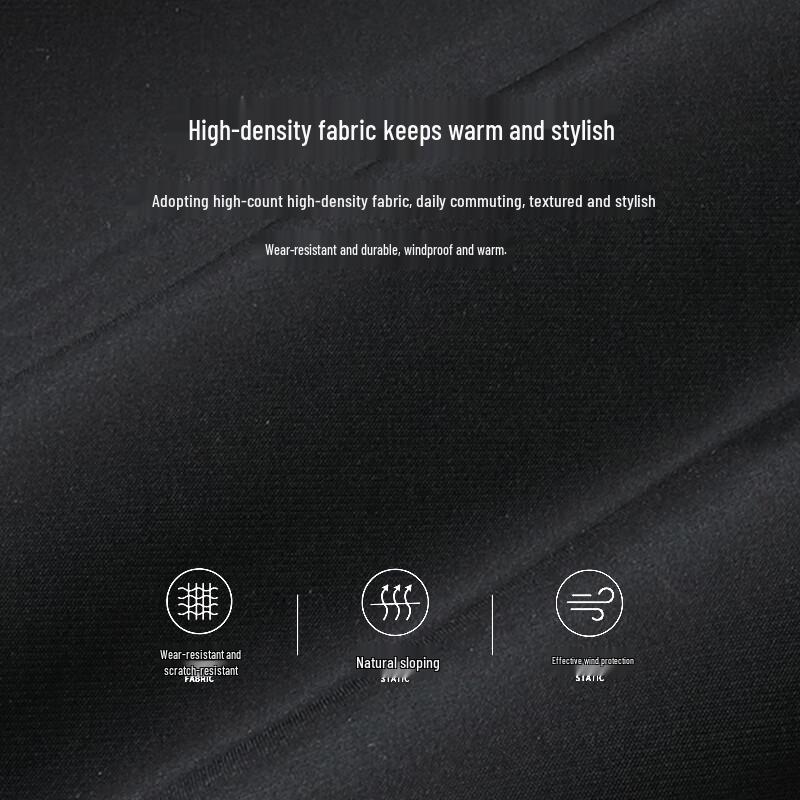 TUCANO Men's Winter Thickened Padded Hooded Jacket