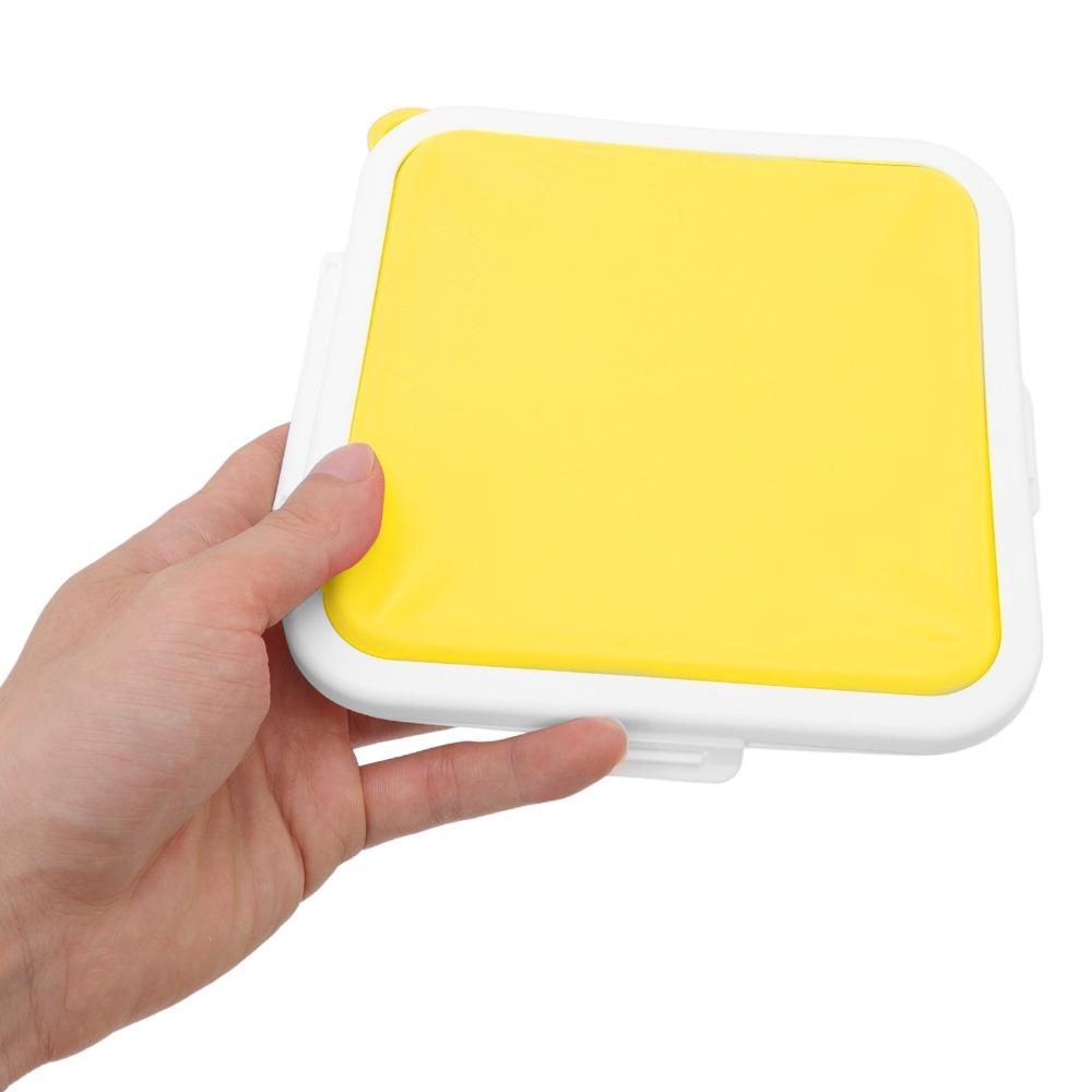PP Silicone Material Lunch Container 3 Side Clips Food Snack Storage Sandwich Storage Box  For Work