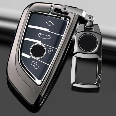 Чехол для автомобильного ключа, чехол для брелока BMW 2 3 5 7 серии X1 X3 X5 X6 F45 F46 G20 G30 G32 G11 G12 F48 G01 F15 F85 F16, пульт дистанционного управления для автомобиля