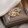 Senior Brooches Flower Leaf Brooch Pins for Women Suit Pendant  Fashion Brooches Jewelry