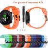 New Fashion Sport Silicone Replacement Wriststrap For Garmin Forerunner 45S Smart Watch Accessories For Forerunner 45S Watchband