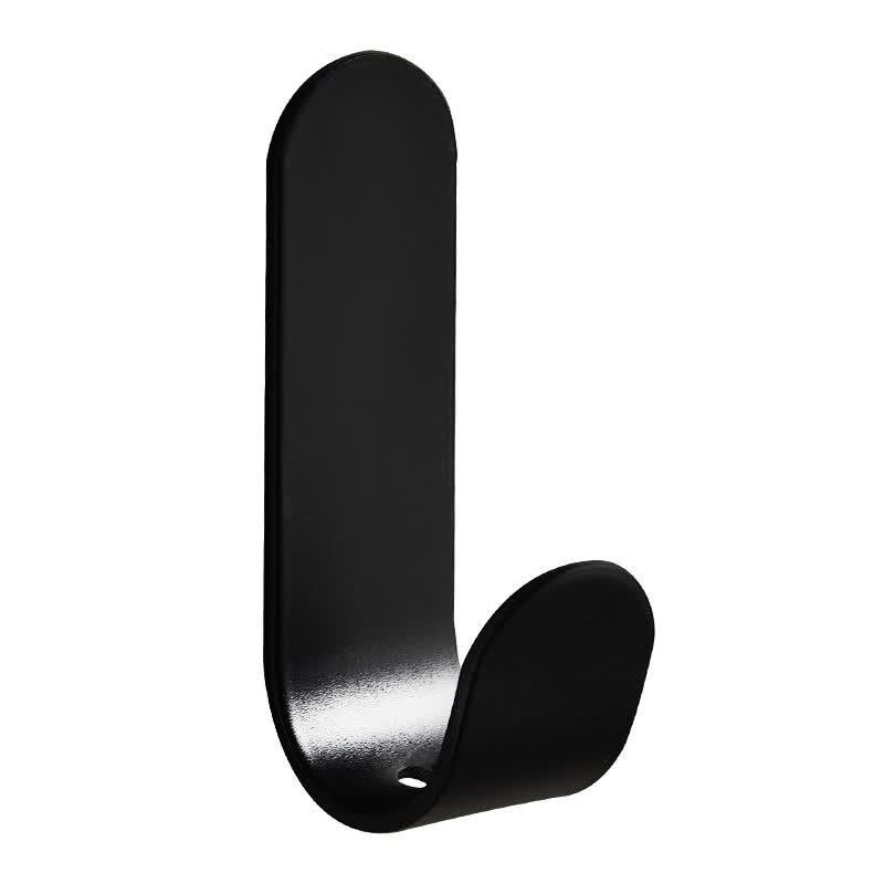 JINGRUIXIANG No-Drill Gunmetal Grey Metal Hooks