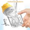 Electric Chopper, 250 Ml Wireless Portable One Button Operation For Garlic, Chilli, Vegetables(yellow)