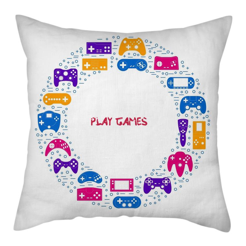 RZN игровая периферия, геймпад, ключ, наволочка, декоративные подушки для гостиной, спальни, диван, стул, наволочка 45x45