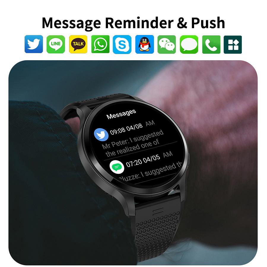 SACOSDING с сапфировым экраном 1,45-дюймовые умные часы для женщин, Bluetooth-вызов, спортивные трековые часы для мужчин, умные часы с пульсометром на заказ для Android 2024