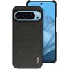 IMAK Серия Ruiyi для Google Pixel 9 Pro XL Чехол Тканевая текстура Кожа+ПК Задняя крышка для телефона