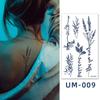 1 Sheets Semi Permanent Realistic Sweatproof Herbal Juice Tattoos for Women's Back Tattoos Long Lasting