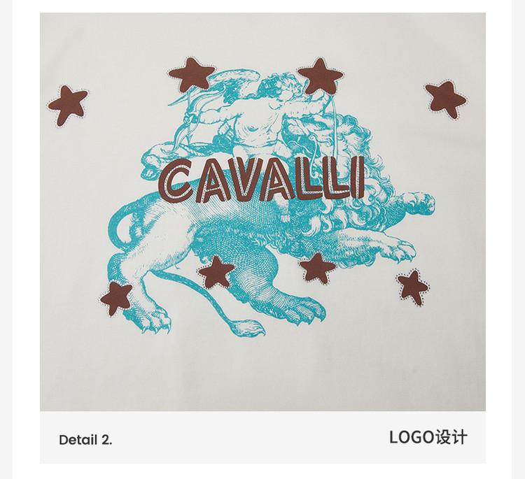 100% Cotton Cartoon Print: Spring/Summer Trendy Letter Logo Fashionable and Versatile Men's Short sleeved T-shirt