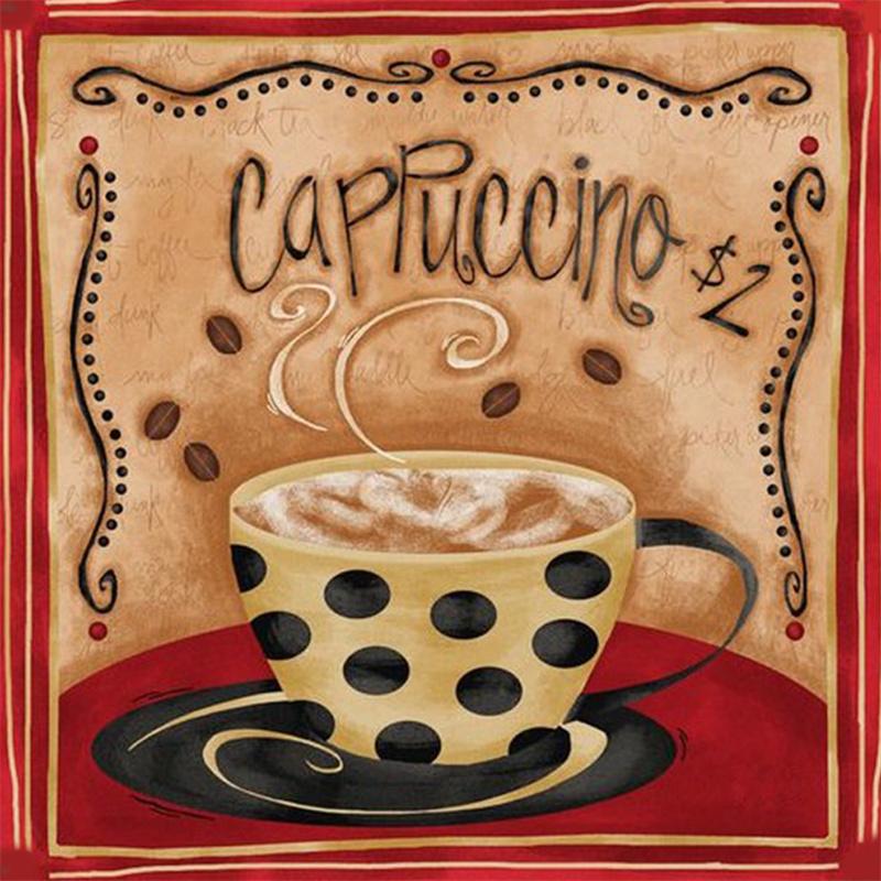 5D Diamond Painting Coffee Cup Creative Picture Kitchen DIY Decoration Full Diamond Embroidery Cross Stitch Kit Rhinestone Photo