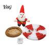 Indoor Festive Lighting Christmas Santa Claus Hot Air Balloon Lantern, Lighted Outdoor Decoration with Foldable Holiday Decorations LED String Lights,