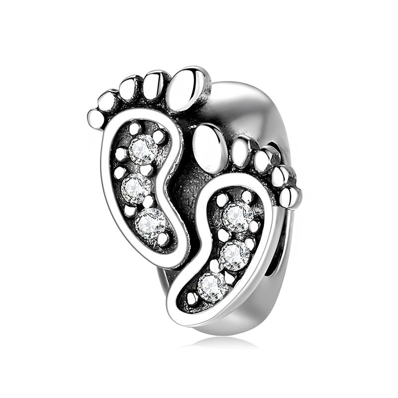 Charms Do Pandora Zawieszka Charms Stoper Stópki Srebro 925 Charmsy Trusky