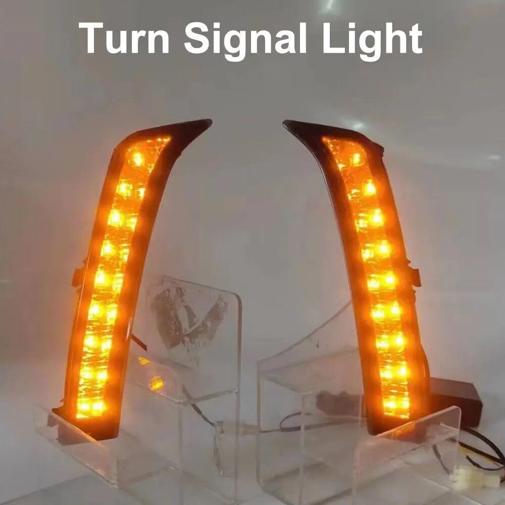 2 шт. ДХО Лампа указателя поворота Противотуманная фара Подходит для Subaru Forester 2013-2018