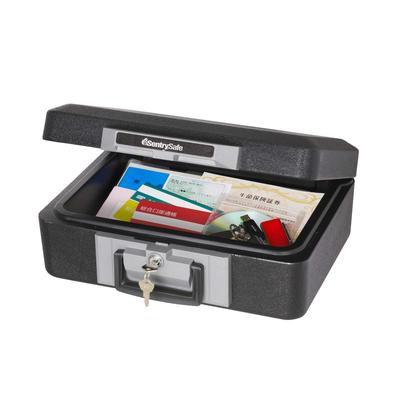 SENTRY Safe Home Use UL Standard 30-минутный огнестойкий ящик для хранения сумок с ключом 7 л A4 плоский ключ черный 1160BK