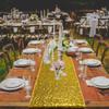 Glitter Tablecloth Long Table Decoration Sparkly Sequin Table Runners  Hotel