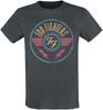Crew Neck T - Shirt with Foo Fighters Retro Wing Lightning Creative - Inspired Graphic Featuring Rock Art for Fans