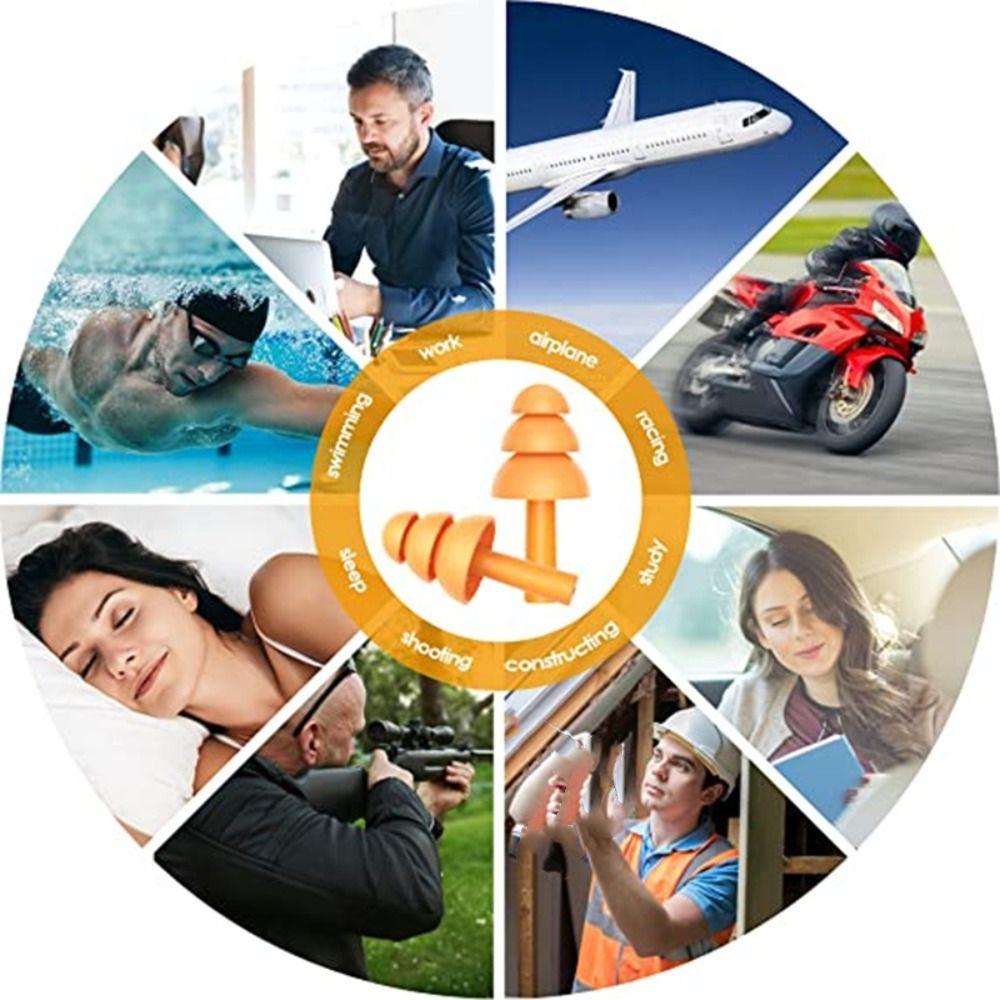 10 цветов беруши с коробкой водонепроницаемые принадлежности для плавания и дайвинга новые средства защиты слуха от храпа плавание