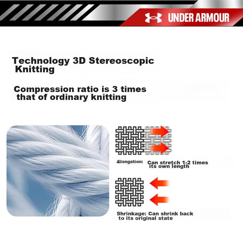 Under Armour Knee Brace for Sports, Meniscus, Basketball, Running, Patella Protection, Warmth, Suitablen, Badminton, Hiking, Knee Support Gear
