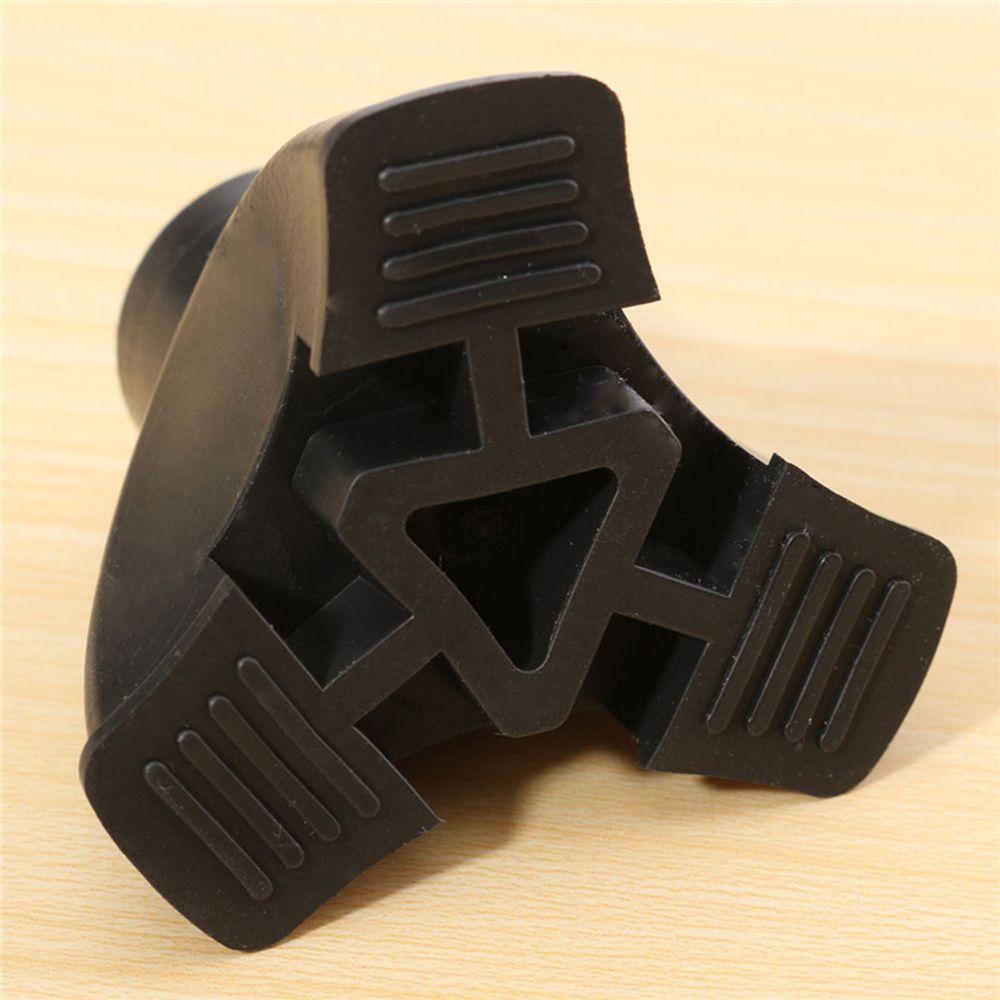 Canes Walking Stick Protect Cover Tripod Shaped Tip Replacement Non-slip Pad End Bottom Cap