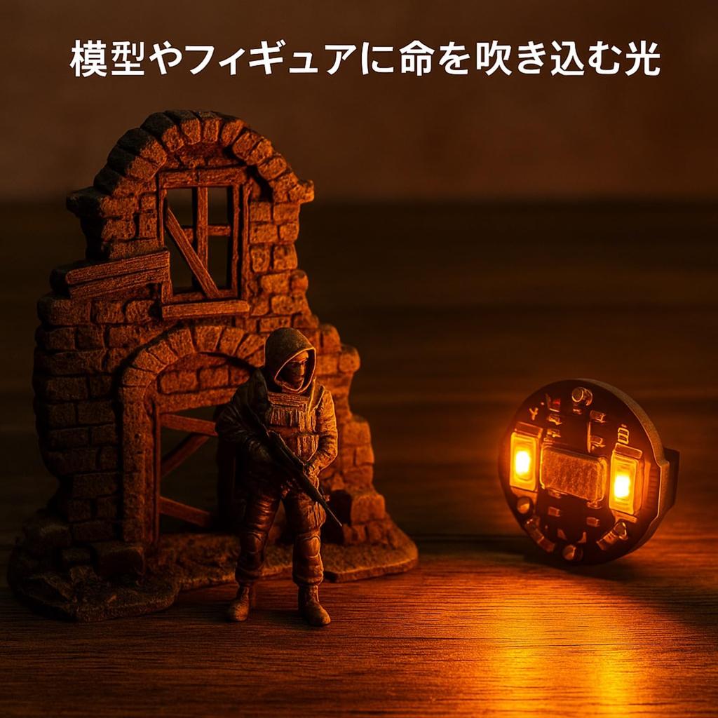 Светодиодный фонарик Lebonarier, 2 светодиода, Постоянный/Мигающий, Магнитный переключатель, Совместим с CR927, Набор из 4 штук (оранжевый)