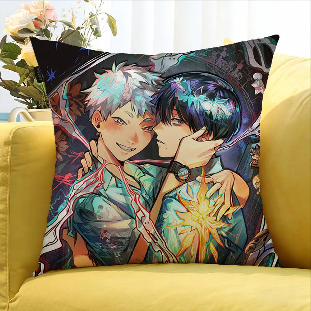 Anime T-The Summer Hikaru Died Various Sizes Square Pillow Case For Car Home Bedchamber Decor