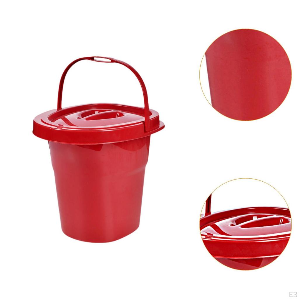 Ночной горшок контейнер для мочи удобный в использовании прочное устойчивое основание комод ведро горшок для помещения