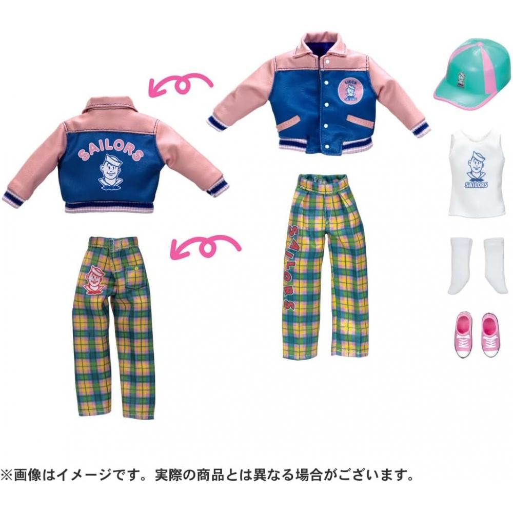 Takaratomy Ликка Чан Кукла Ретро Ликка Моряки Куртка-бомбер Модная Одевалка Игрушка 3+