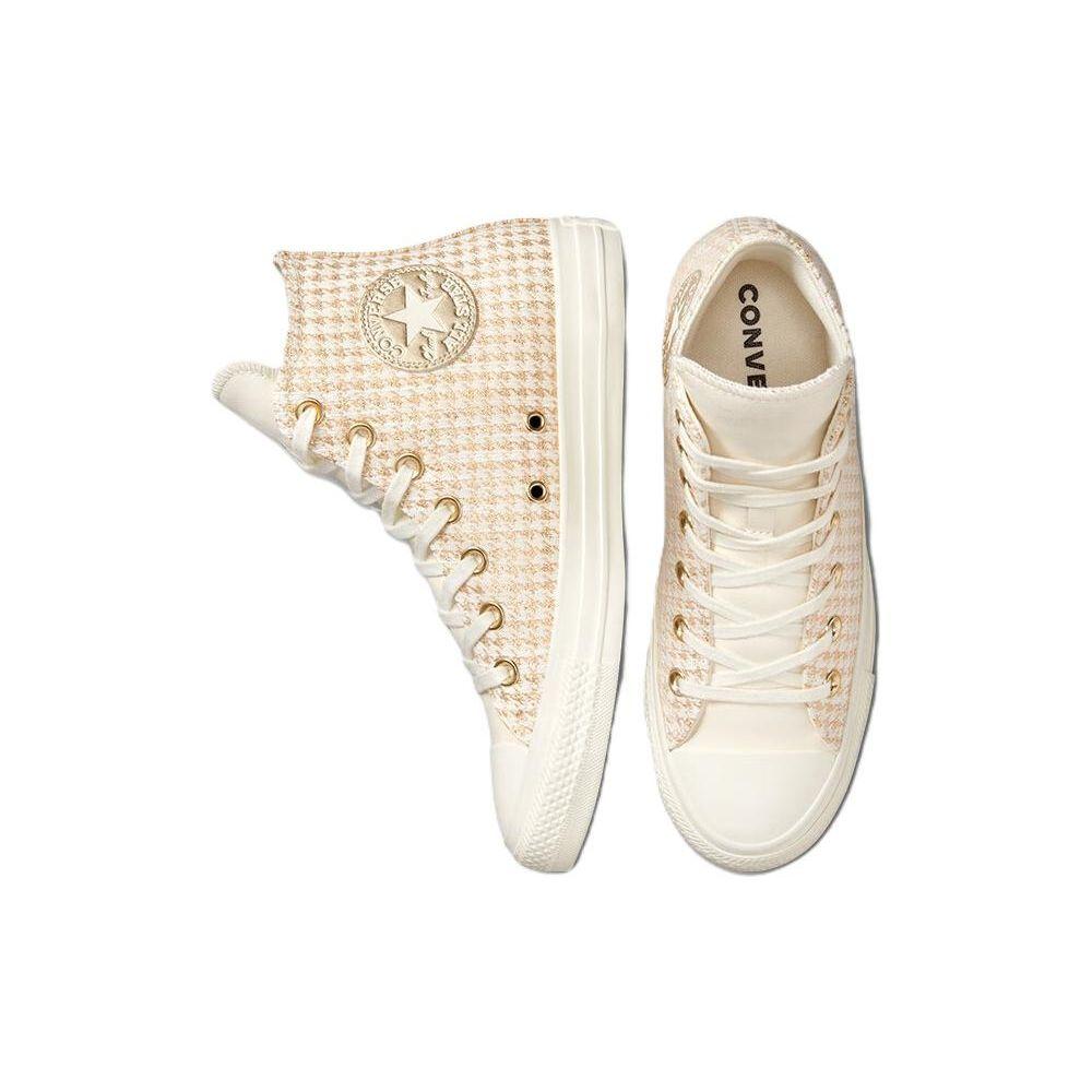 Converse Chuck Taylor All Star Модные Повседневные Удобные Высокие Кеды из Канваса Унисекс Розовые Белые A04278C