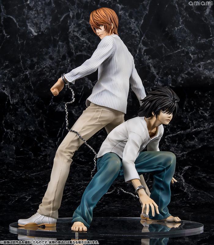 Аниме Тетрадь Смерти L Lawliet Фигурка Ягами Фигурка Действия Коллекционная Модель Кукла Игрушки Подарок Мальчику на День Рождения Настольное Украшение