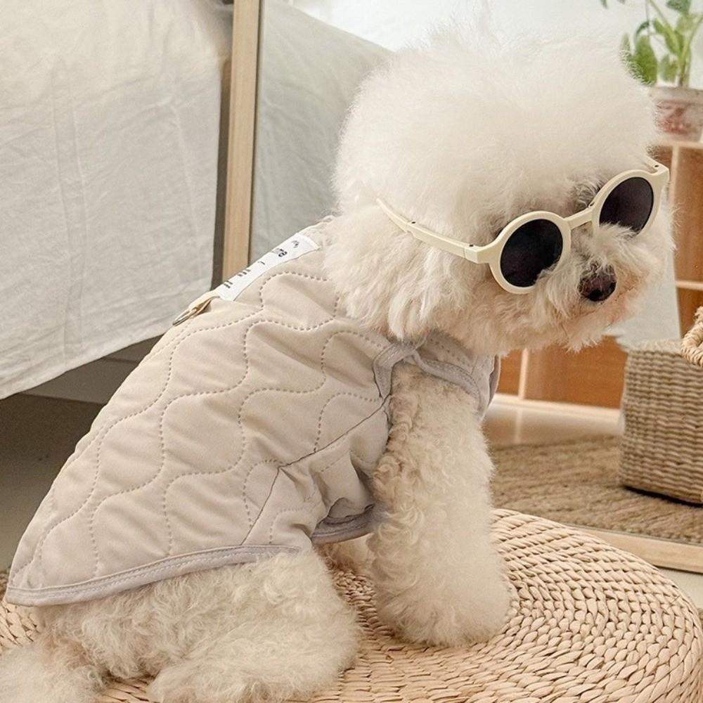 with D-ring Pet Jacket Thick Warm Puppy Coat New Winter Pet Dog Vest  for Small Medium Pet