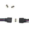 10Pcs/Lot 4 Pin Rgb Connector Adapter Pin Needle Male Type Double 4Pin,For Rgb 5050 3528 Led Strip Diy Lights Insert