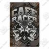 Putuo Decor Cafe Racer Vintage Tin Sign Plaque Metal Wall Art Stickers Garage Man Cave Pub Bar Retro Poster Iron Painting