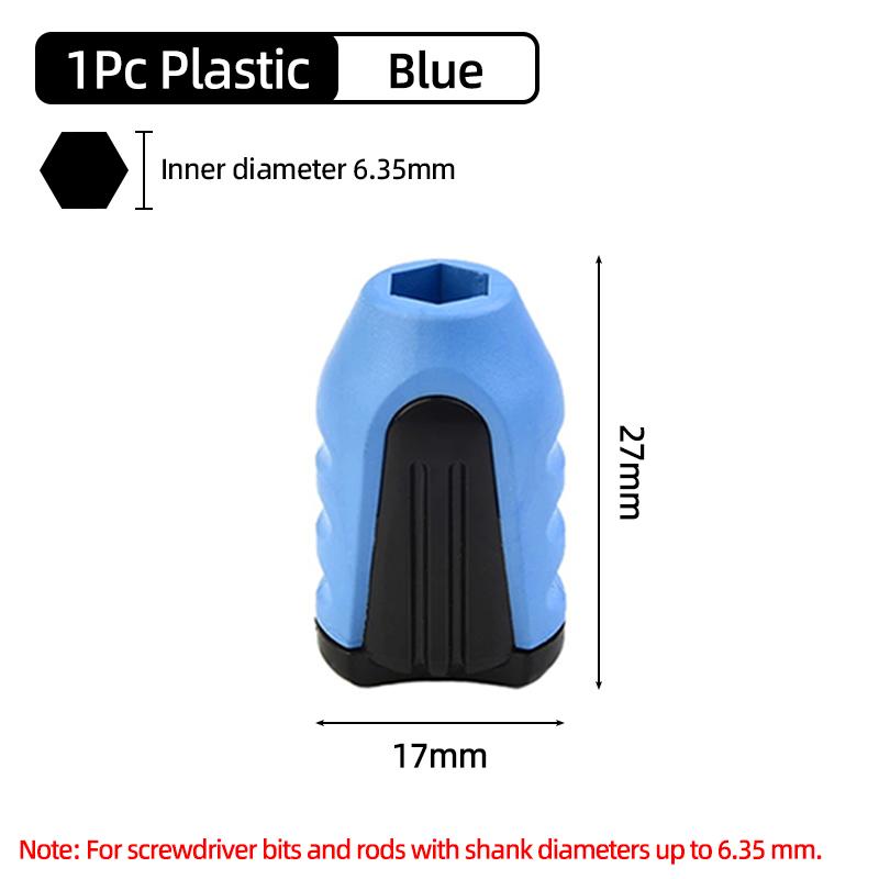 Магнитный держатель бит Магнитное кольцо Сильный намагничиватель Демагнетизатор 6,35 мм Держатель бит для крестовой отвертки Phillips Ручные инструменты