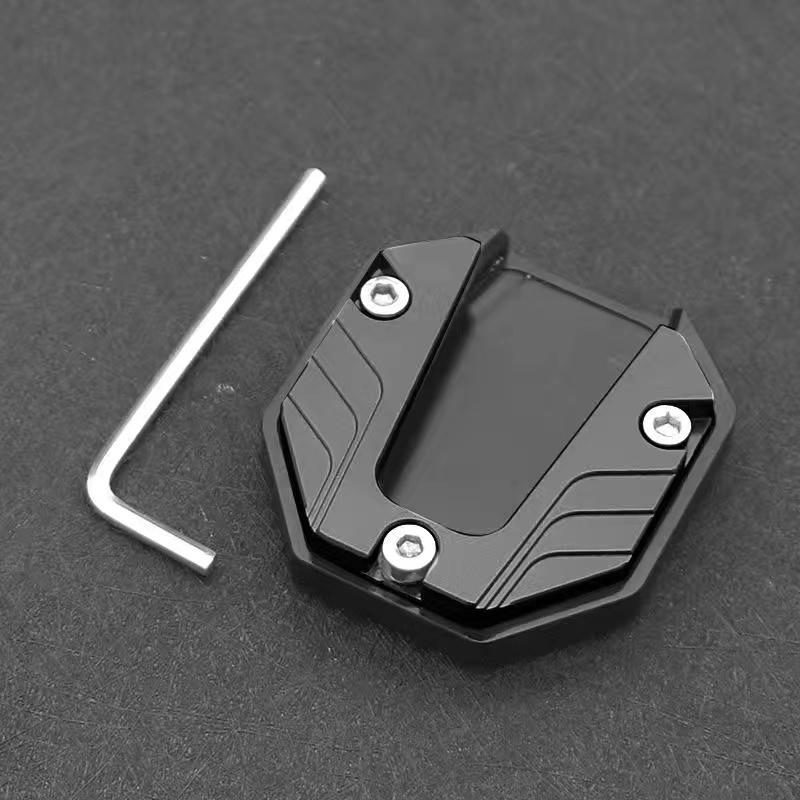 Удлинитель подставки для мотоцикла из алюминиевого сплава, боковая подставка для ног, опорная пластина для мотоцикла