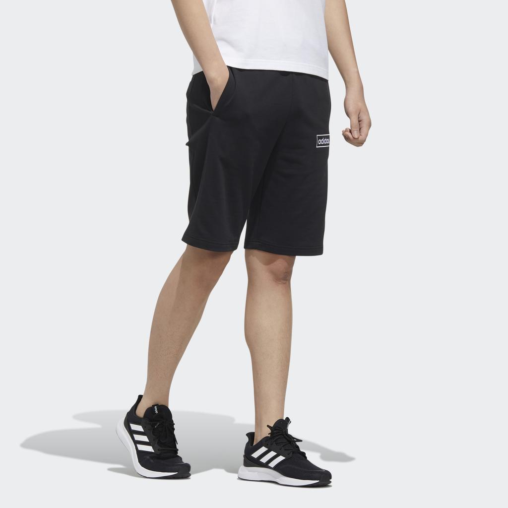 Adidas Neo Casual Sports Breathable Shorts Men Bottoms Black FP7468