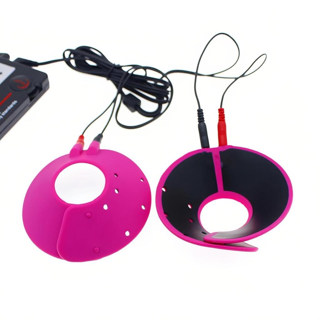 Yemax Электрошок Анальная пробка Чаша для сосков Импульсная сенсорная накладка Секс-игрушки для женщин Атака на соски Товары для взрослых для мужчин Развитие сосков Пытки на соски