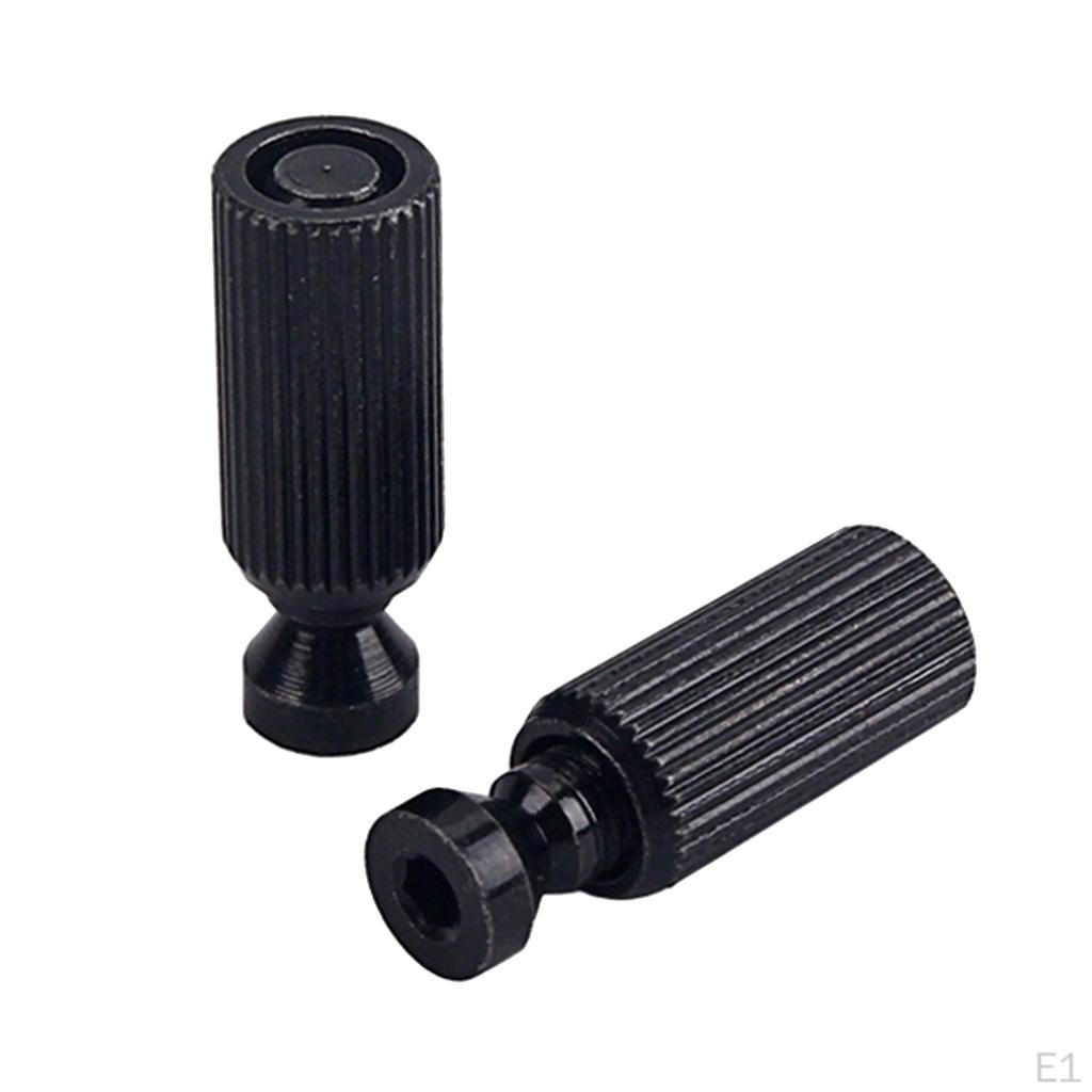 Гитара сменные тремоло бридж монтаж инструмент шпильки вставки, черный