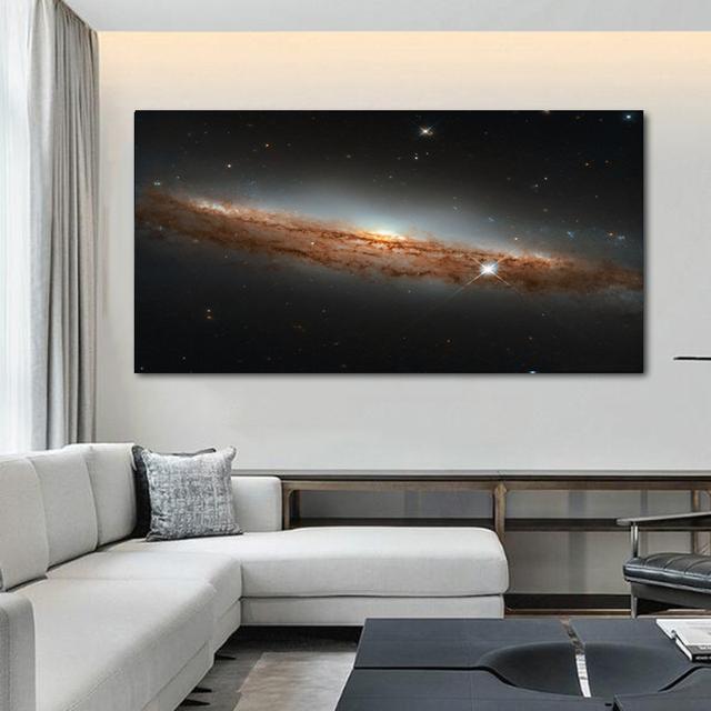 НАДЕЖНЫЕ ИСКУССТВЕННЫЕ Картины с космосом и звездами, холст, постеры и принты, декоративные картины, настенная живопись для гостиной, БЕЗ РАМКИ