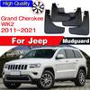 Mud Flaps For Jeep Grand Cherokee WK2 Mudguards Fender Mud Flap Splash Guards Mud Flaps Mudguards Car Accessories Front Rear