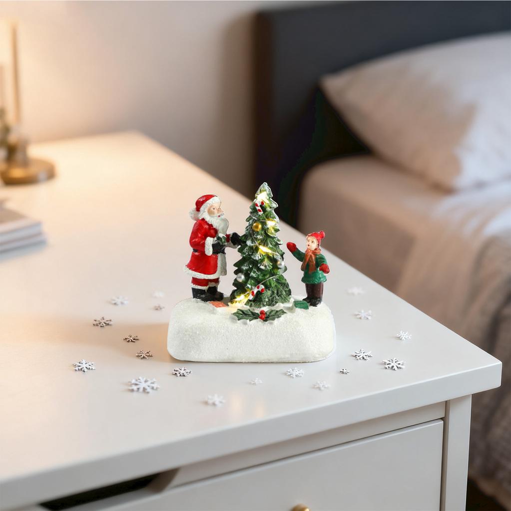 Набор фигурок снеговиков для пожилых и детей - Душевная зимняя декорация для семейного праздничного дисплея