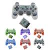 Прозрачный Беспроводной Геймпад для PS2 2.4G Вибрационный Джойстик Bluetooth Контроллер Совместимый для Playstation 2 Joypad