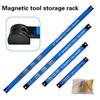 8,12,18,24Inch Magnetic Tool Holder Heavy Duty Tool Bar,Space Saving Metal Organizer Rack Tool For Workshop Garage Home