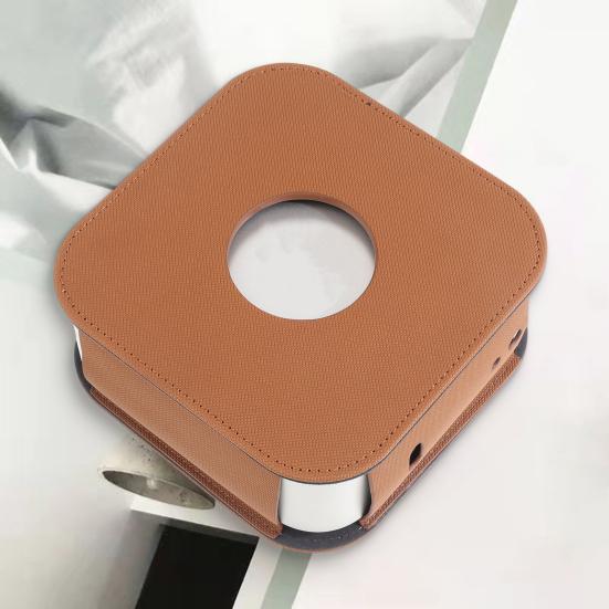 Мини 4 Защитный чехол из искусственной кожи Чехол для Mini 4 Защитный рукав для корпуса настольного компьютера Пылезащитный чехол Защитная накладка для Mac Mini4