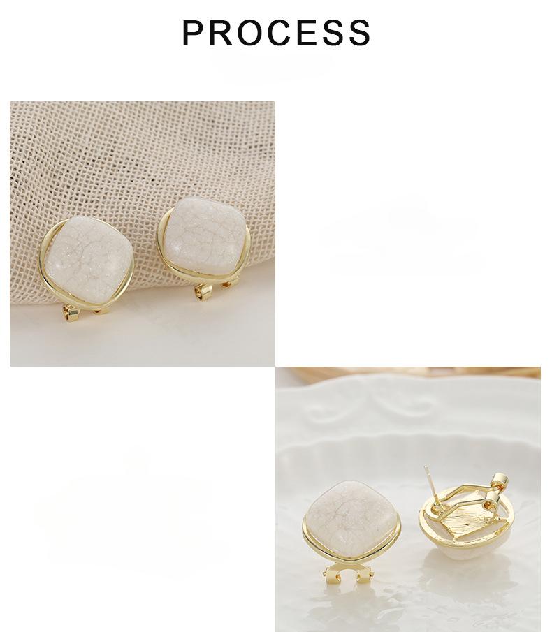 Простые женские серьги ручной работы для женщин