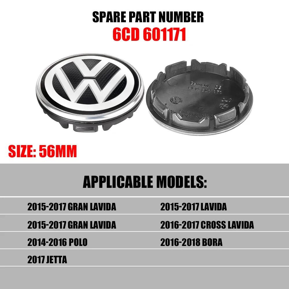 VW New 4PCS 56mm 65mm 66mm For Volkswagen VW Original Hubcaps Car Wheel Center Covers Decoration Badge Auto Hub Caps Emblem Re CWR1