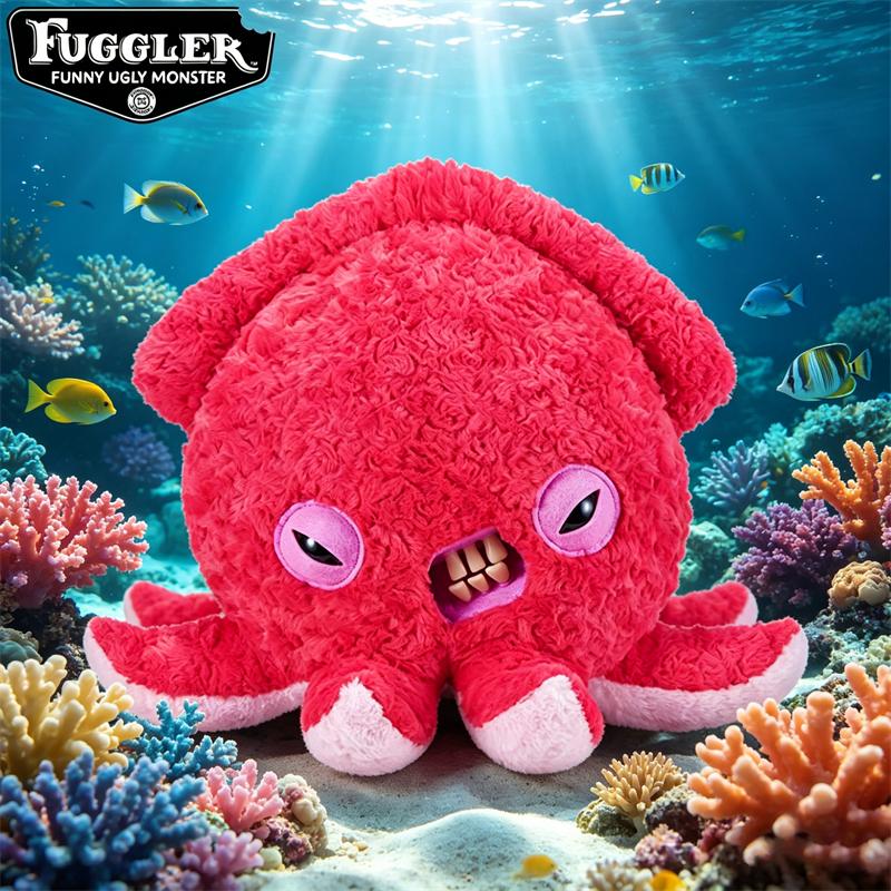 Al Fuggler Забавные Зубы Монстр Плюшевые Игрушки Подушка Кавайный Fugglers Крупный Fuggs Большие Кусочки Набивные Плюшевые Куклы Подарки