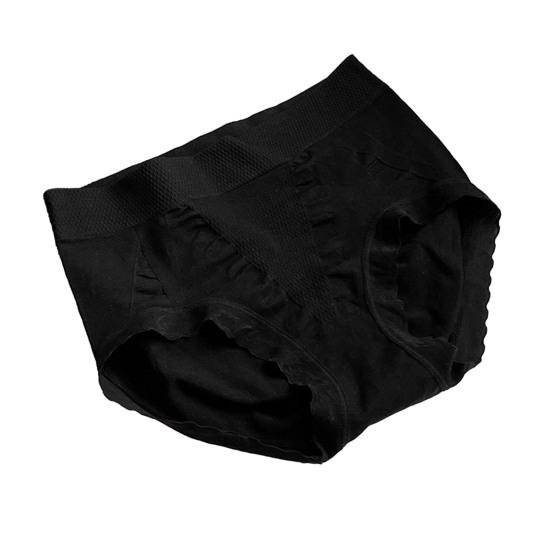 Women Underpants High Waist Soft Breathable Plus Size Lace Seamless Elastic