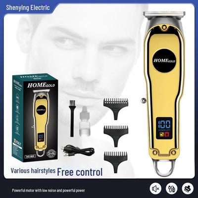 Бесшумная USB-зарядная машинка для стрижки волос: Профессиональный электрический триммер салонного качества