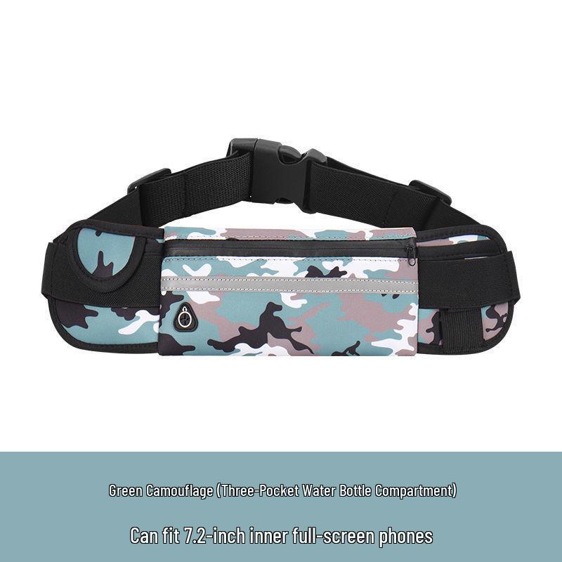 Водонепроницаемая многофункциональная поясная сумка для бега для мужчин и женщин - износостойкая, большой вместимости для телефонов и наличных